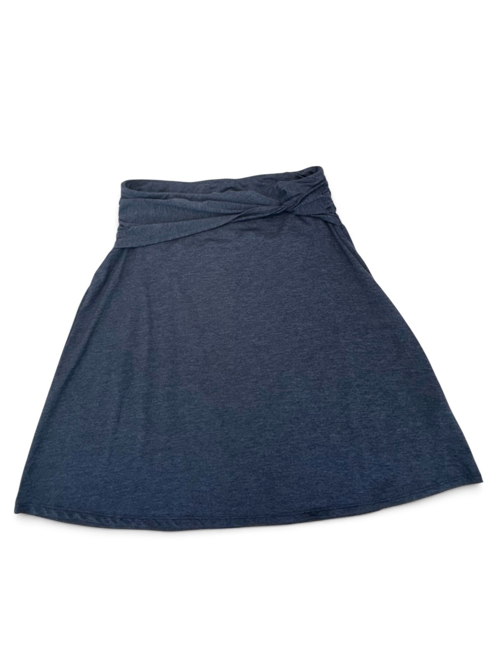 Patagonia Nena Seabrook A Line Skirt Womens Medium Heather Blue Twist Waist